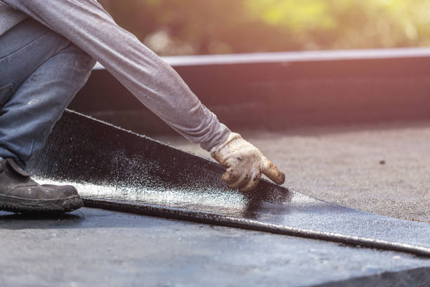 Professional Crawl Space Encapsulation technician working in Basking Ridge, NJ